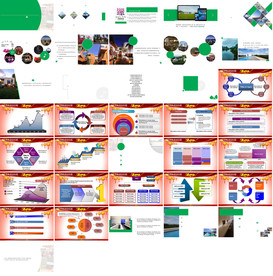 大气清新绿色公司宣传PPT模板