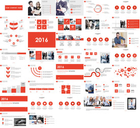 通用红色PPT大气模板