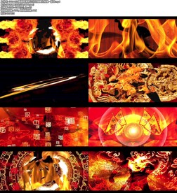 LED震撼男儿当自强舞台背景