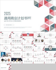 金色完整框架创业融资商业计划书