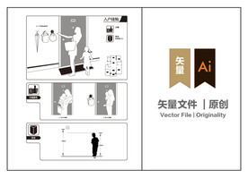房地产素材-入户挂钩