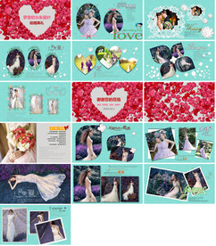 高端大气婚礼ppt动画