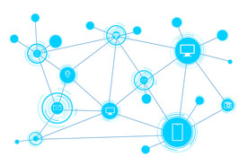 矢量图科技网络素材背景图