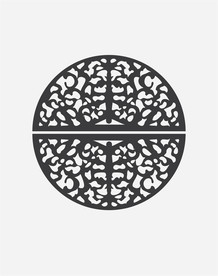 窗棂格扇面纹饰