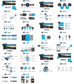 互联网+新零售共享PPT模板