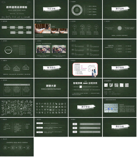 时尚教育培训教学公开课PPT