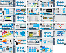 绿色时尚教育培训PPT模板