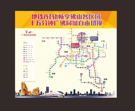 地铁海报