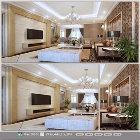 现代简约欧式客厅