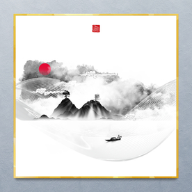 几何图形装饰画