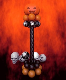 万圣节商场装饰