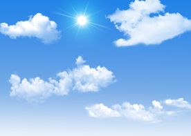 蓝天白云