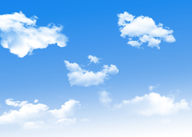 蓝天白云