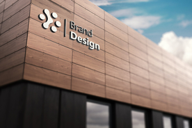 logo立体字效果图样机图片