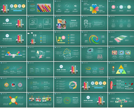 简约多彩时尚教育培训PPT课件