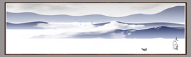 水墨群山