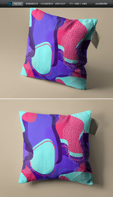 高档抱枕图案 轻奢北欧抱枕