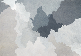 现代简约水墨几何肌理背景墙