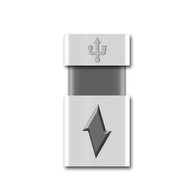 银黑未来科技简约风U盘