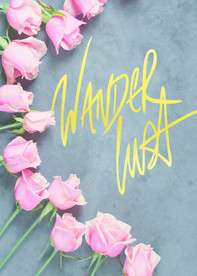 北欧装饰画 清新 玫瑰