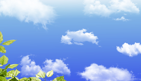 蓝天白云