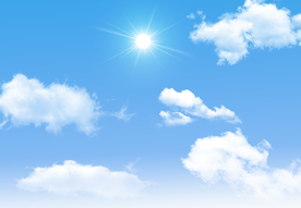 蓝天白云