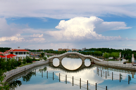 克拉玛依护城河