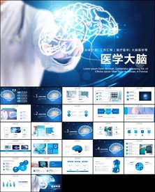 医学大脑研究医学研究汇报ppt
