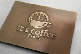 logo金属浮雕效果样机