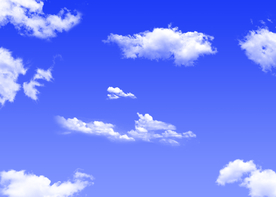蓝天白云
