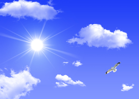 蓝天