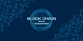 矢量图区块链未来科技点粒地球