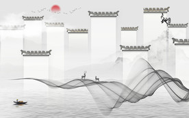 山水新风景画 TIF分层