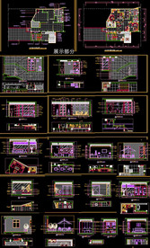 CAD工装办公室图纸