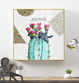 现代北欧小清新植物装饰画