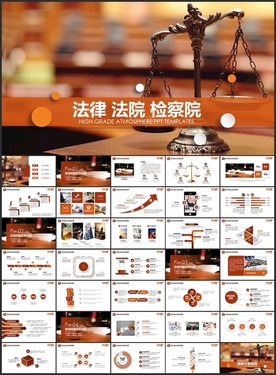 法律法院检察院汇报PPT