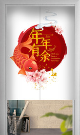 门帘窗帘卷帘遮光帘卷帘图案