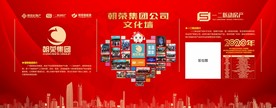 房地产 团建活动 展板
