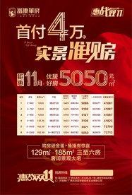 房地产 惠战双11 海报