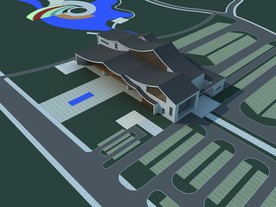 规划 公建 游客中心 景观