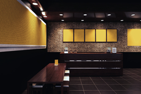 咖啡店铺店面样机