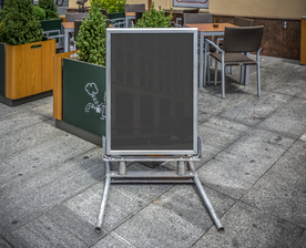 户外广告牌样机