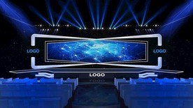 演唱会发布会年会舞美舞台设计