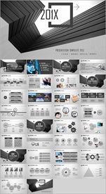 PPT模板 商业 大气 简约