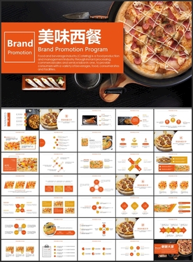 美味西餐西餐厅PPT