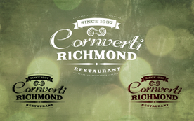 徽标奖章字体设计