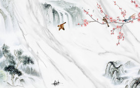 高档 山水爵士白 TIF分层