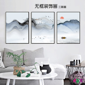 三联抽象画 抽象三联画