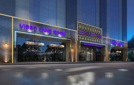 网吧外立面设计效果图