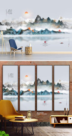 风景画 山水画 装饰画